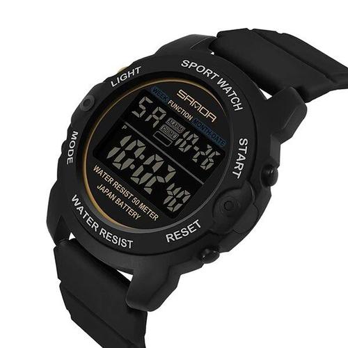 Montre all black online digital